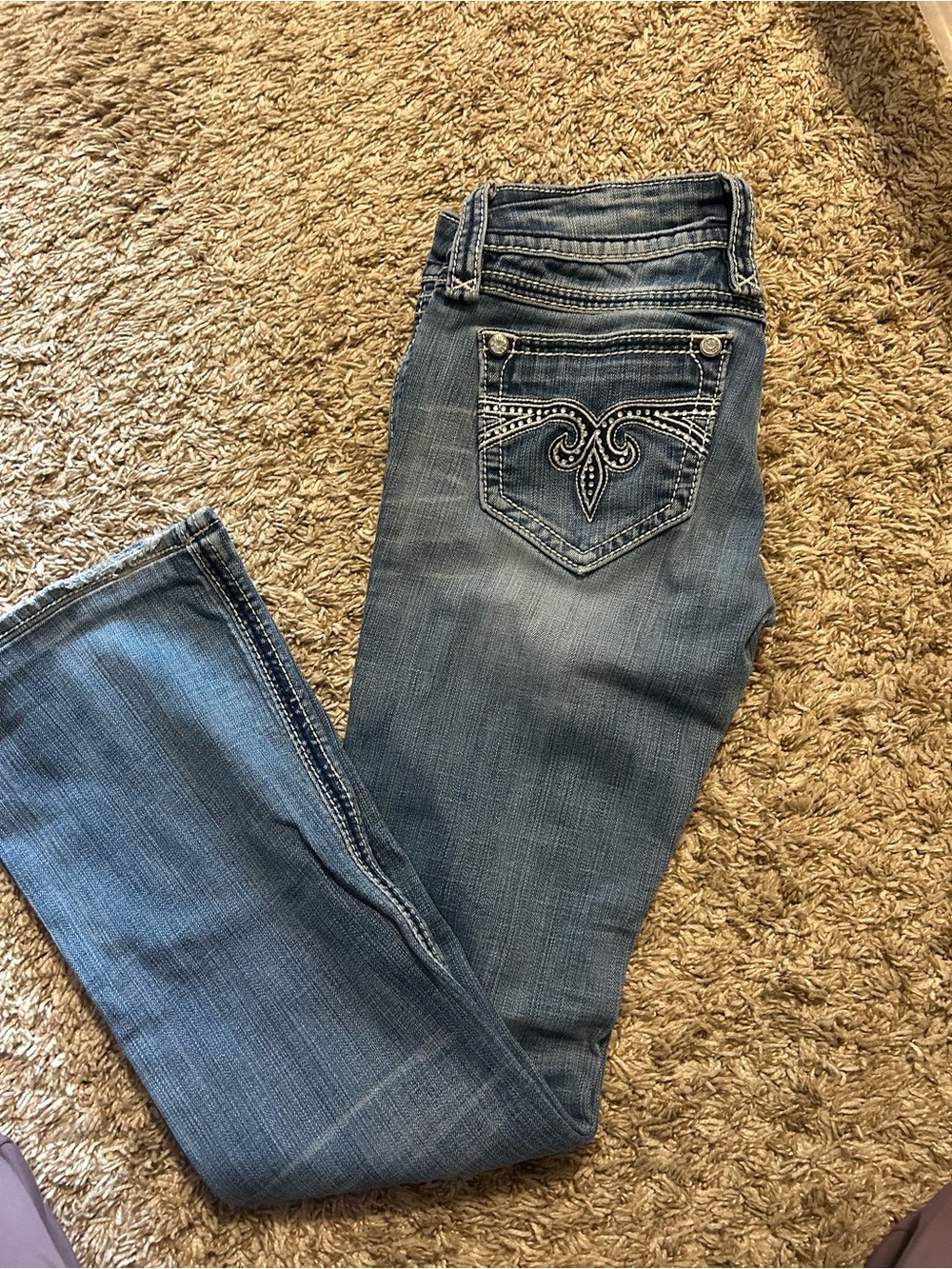 Girls Rock Revival Boot Cut Jeans